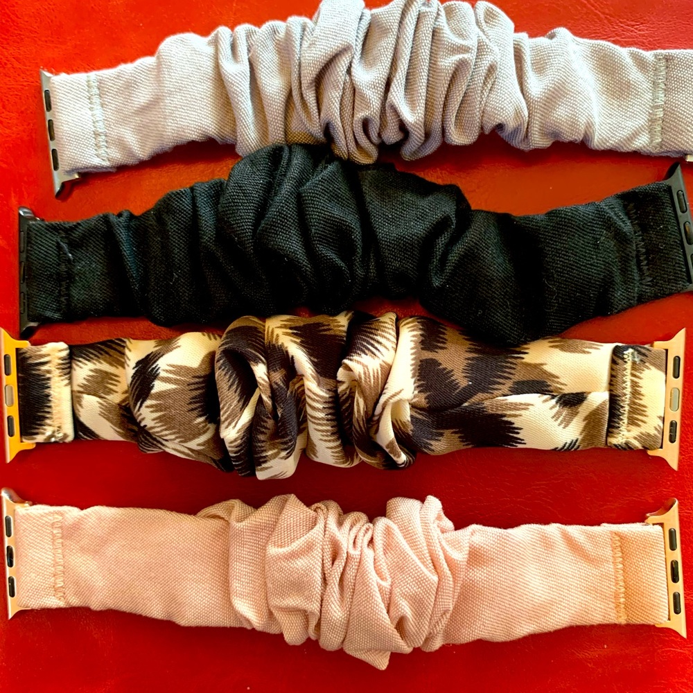 Scruntchy Apple Watch bands 4 in package L